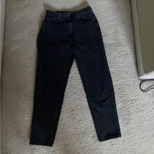 Zara Black Mom Jeans